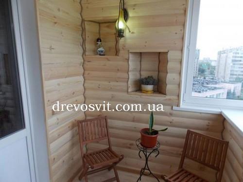 Блок хаус із сосни